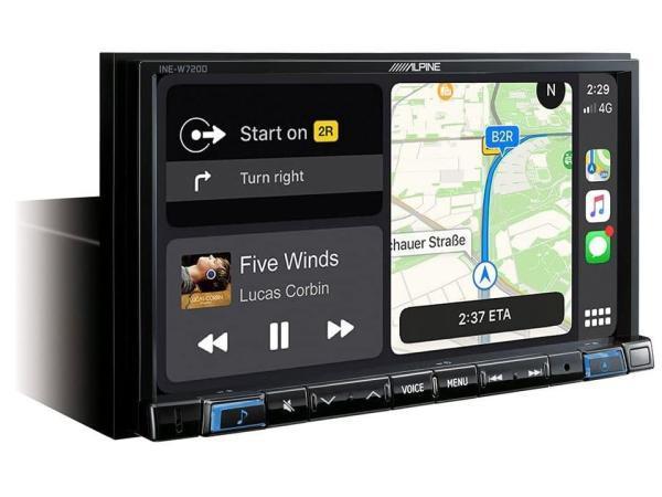 Veiling - Alpine INE-W720D - 1DIN navigatie, Autos : Divers, Navigation de voiture