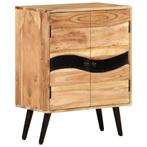 vidaXL Buffet 57x34x75 cm Bois dacacia massif, Verzenden, Neuf