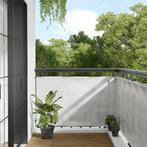 vidaXL Écran de balcon gris clair 90x400 cm 100%, Jardin & Terrasse, Neuf, Verzenden