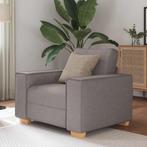 vidaXL Sofa Stoel Taupe 60 cm Stof, Verzenden, Nieuw
