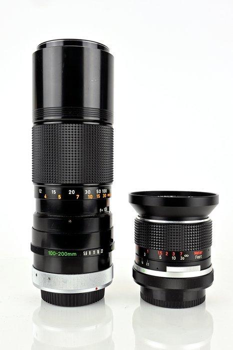 Canon, Panagor 100-200mm + 2,5/28mm | Objectif d’appareil, Audio, Tv en Foto, Fotocamera's Analoog