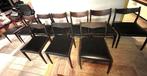 Vintage eettafel + 10 stoelen, Huis en Inrichting, Tafels | Eettafels, Nieuw