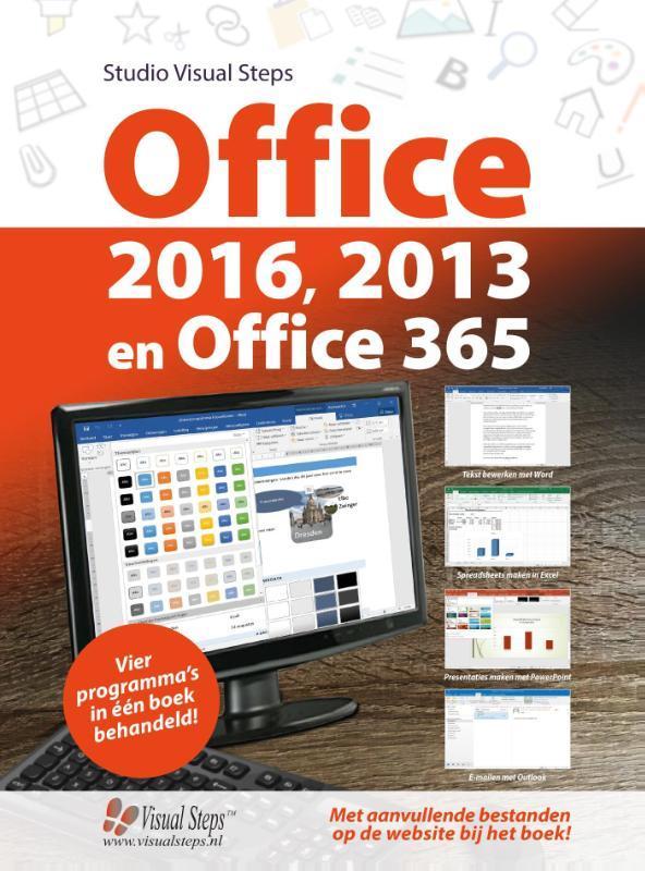 Office 2016 en 2013 9789059055131 Studio Visual Steps, Livres, Informatique & Ordinateur, Envoi