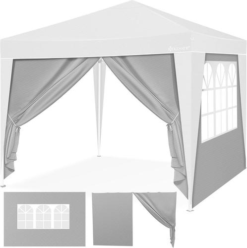 KESSER® Zijwand voor paviljoen - 3x3m - Grijs, Huis en Inrichting, Woonaccessoires | Overige, Verzenden