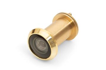 Deurspion Big Eye 200° messing gepolijst beschikbaar voor biedingen