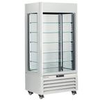 FULL glazen vitrine 600 Lt., 5 glazen niveaus, geventileerd, Zakelijke goederen, Verzenden, Nieuw in verpakking, Koelen en Vriezen