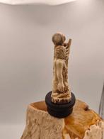Inconnu - sculptuur, LAnge de la Mort et lHomme - 8.5 cm -, Antiek en Kunst