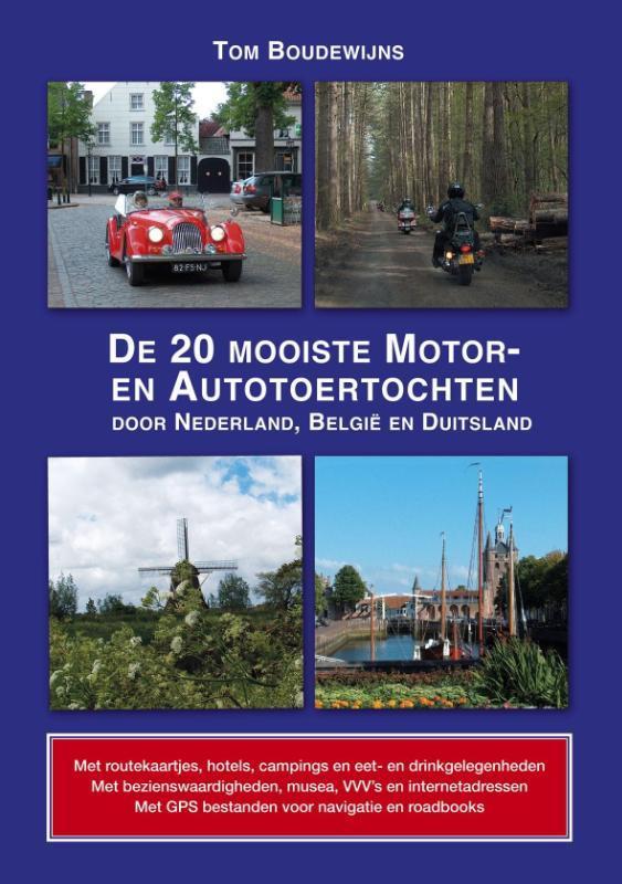 De 20 mooiste motor- en autotoertochten door Nederland,, Boeken, Reisgidsen, Zo goed als nieuw, Verzenden