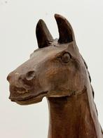 Artigianato Italiano - sculptuur, Cavallo - 86 cm - Massief