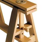 Zanotta - Table à manger - Table avec chevalets - Bois, MDF, Antiquités & Art