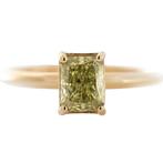 Sans Prix de Réserve - Bague - 14 carats Or jaune - 1.20ct., Bijoux, Sacs & Beauté, Bagues