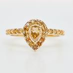 Ring - 14 karaat Geel goud -  0.85ct. tw. Diamant