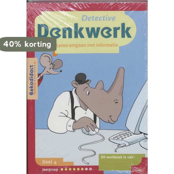 Detective Denkwerk set 5 ex 4 9789026227400, Boeken, Schoolboeken, Zo goed als nieuw, Verzenden