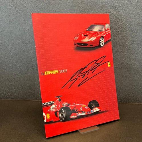 Ferrari - Presentazione vettura F 2002 - Schumacher Signed -, Verzamelen, Automerken, Motoren en Formule 1