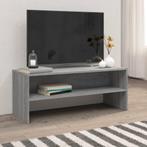 vidaXL Tv-meubel 100x40x40 cm bewerkt hout grijs sonoma, Huis en Inrichting, Verzenden, Nieuw