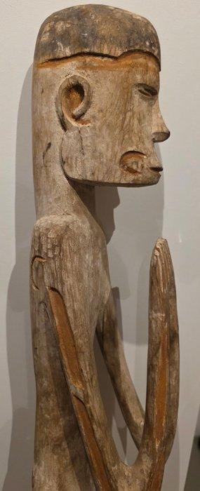 Voorouderbeeld 85 cm - ex coll Jac Hoogerbrugge - Asmat -, Antiquités & Art, Art | Art non-occidental