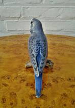 Bing & Grondahl - sculptuur, Grasparkiet - 13 cm - Porselein, Antiek en Kunst