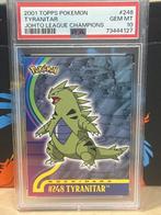 Pokémon - 1 Graded card - Tyranitar johto topps - PSA 10, Hobby en Vrije tijd, Verzamelkaartspellen | Pokémon, Nieuw