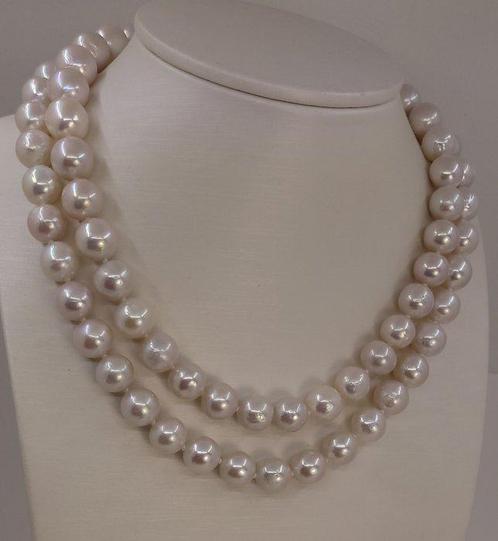 Sans Prix de Réserve - Collier - 14 carats Or blanc - Perles, Handtassen en Accessoires, Kettingen