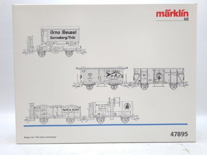 Märklin H0 - 47895 - Modeltrein goederenwagonset (1) -, Hobby en Vrije tijd, Modeltreinen | H0