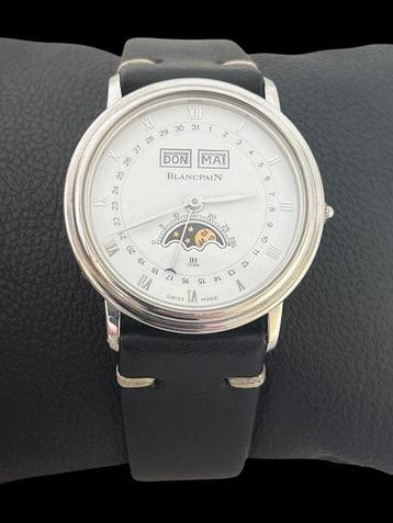 Blancpain - Villeret Moonphase - 6595 - Heren - 1990, Handtassen en Accessoires, Horloges | Heren, Nieuw