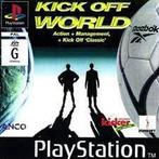 Kick Off World (PS1 Games), Games en Spelcomputers, Games | Sony PlayStation 1, Ophalen of Verzenden, Zo goed als nieuw