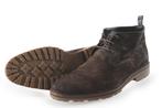 Floris van Bommel Veterboots in maat 43 Zwart | 5% extra, Kleding | Heren, Schoenen, Verzenden, Zwart, Boots, Floris van Bommel