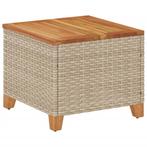 Kleine Acacia Tuintafel 45cm | Tweede Kansje | OP = OP, Verzenden, Nieuw, Vierkant, Hout