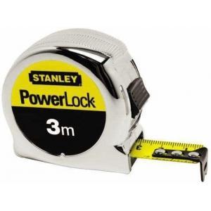 Stanley rolbandmaat powerlock 3m - 12,7mm, Doe-het-zelf en Bouw, Gereedschap | Handgereedschap