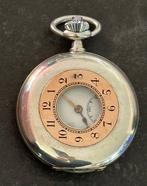 Omega - Demi-Savonnette Montre de poche en argent et or - No, Nieuw