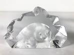 Mats Jonassen - Beeld, ijsbeer en zeehond - 10 cm - Kristal, Antiek en Kunst