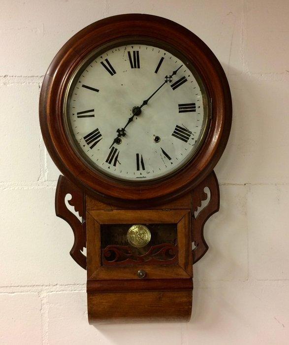 Drop dial - Hout, Messing - 1850-1900, Antiek en Kunst, Antiek | Klokken