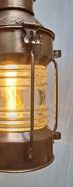 Anchor lamp - Glas, Koper, Messing, Antiek en Kunst