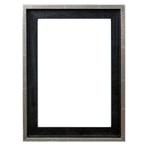 Baklijst Zwart/Zilver 40x50 cm, Huis en Inrichting, Woonaccessoires | Lijsten, Verzenden, Nieuw