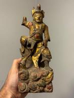 Bei Di (Pai Tai) Zeldzame Figuur - Hout - China - Qing, Antiek en Kunst