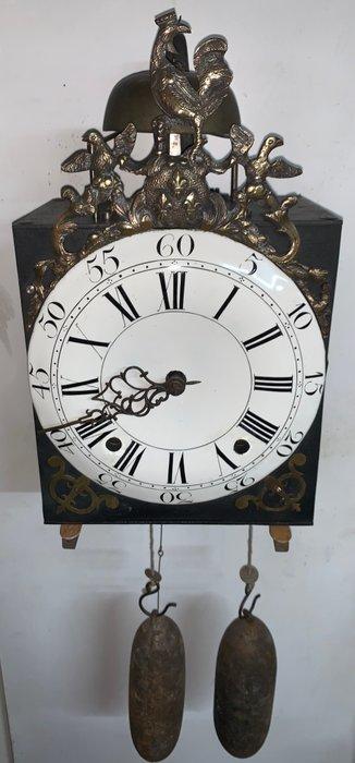 Horloge comtoise - Antique - Fer forgé - 1750-1800 - petite