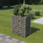 vidaXL Gabion plantenbak verhoogd 90x50x100 cm, Tuin en Terras, Bloempotten, Verzenden, Nieuw