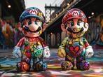Urban3DArt - Mario Twins XL, Antiek en Kunst, Kunst | Schilderijen | Modern