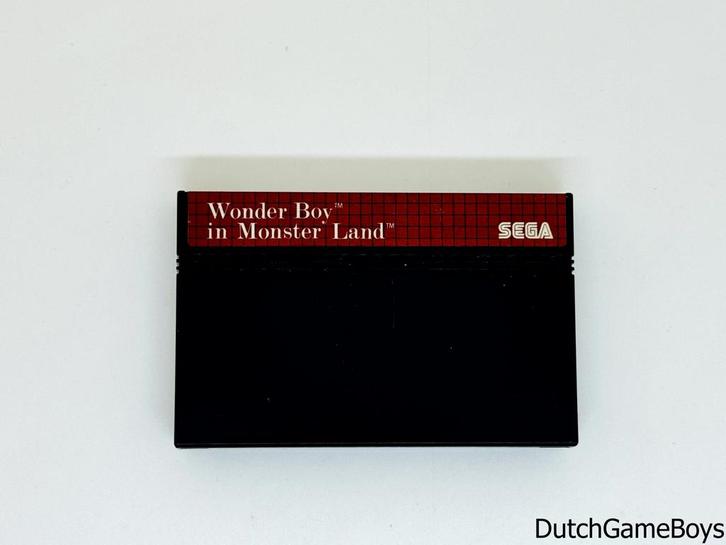 Sega Master System - Wonder Boy In Monster Land, Games en Spelcomputers, Games | Sega, Gebruikt, Verzenden