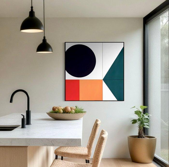 Jonathan Antony - Utopian # 1351. XL Framed. 920 x 920 mm, Antiek en Kunst, Kunst | Schilderijen | Modern