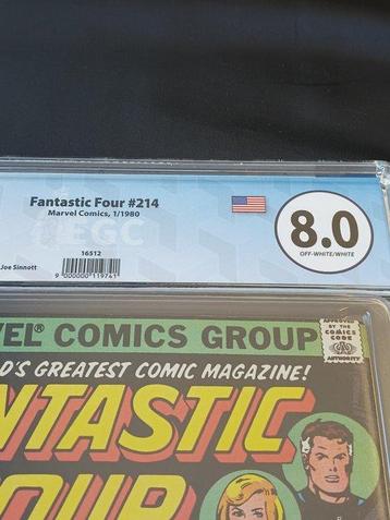 Fantastic Four #214 - EGC 8.0 - ...And Then There Was One! -