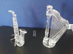 Swarovski - Figurine - Saxophone - 211728 - Boxed + Harp -