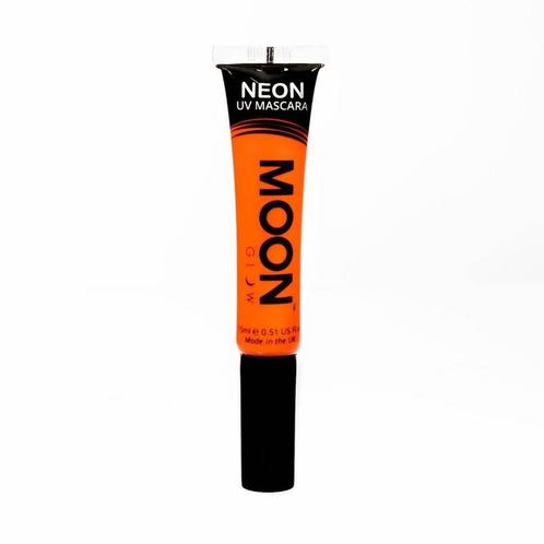 Moon Glow Neon UV Mascara Intense Orange, Hobby en Vrije tijd, Feestartikelen, Nieuw, Verzenden