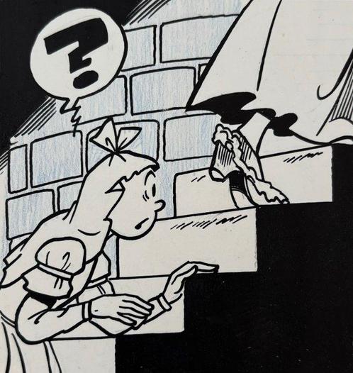 Geerts, Paul / Vandersteen, Willy - 1 Original page - Suske, Boeken, Stripverhalen