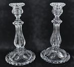 Baccarat - Candélabre Médaillon - Cristal