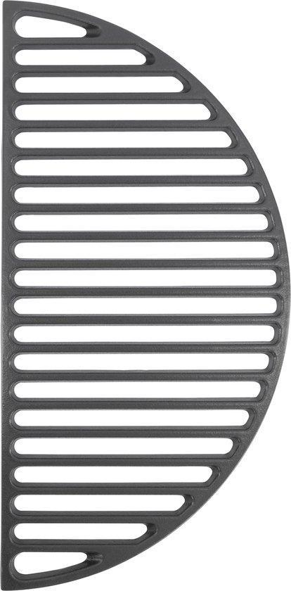 Grill Guru Large Cast Iron Half Moon Grid, Tuin en Terras, Houtskoolbarbecues, Nieuw, Verzenden
