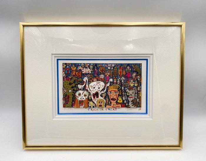 James Rizzi (1950-2011) - Trick or Treat, Antiek en Kunst, Kunst | Designobjecten