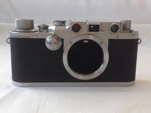Leica IIIf + bag Viewfinder camera, Verzamelen, Foto-apparatuur en Filmapparatuur