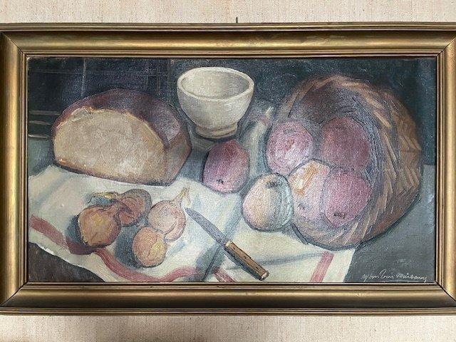 Alfons Van Meirvenne (1932-2025) - Ontbijt, Antiek en Kunst, Kunst | Schilderijen | Klassiek
