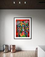 Simeon Gonzales - Juntos en el Jardin - XL (NO RESERVE, Antiek en Kunst, Kunst | Schilderijen | Modern